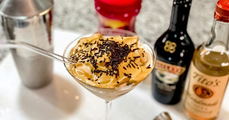 This Dalgona Martini is the Ultimate Adult Whipped Instant Coffee Recipe