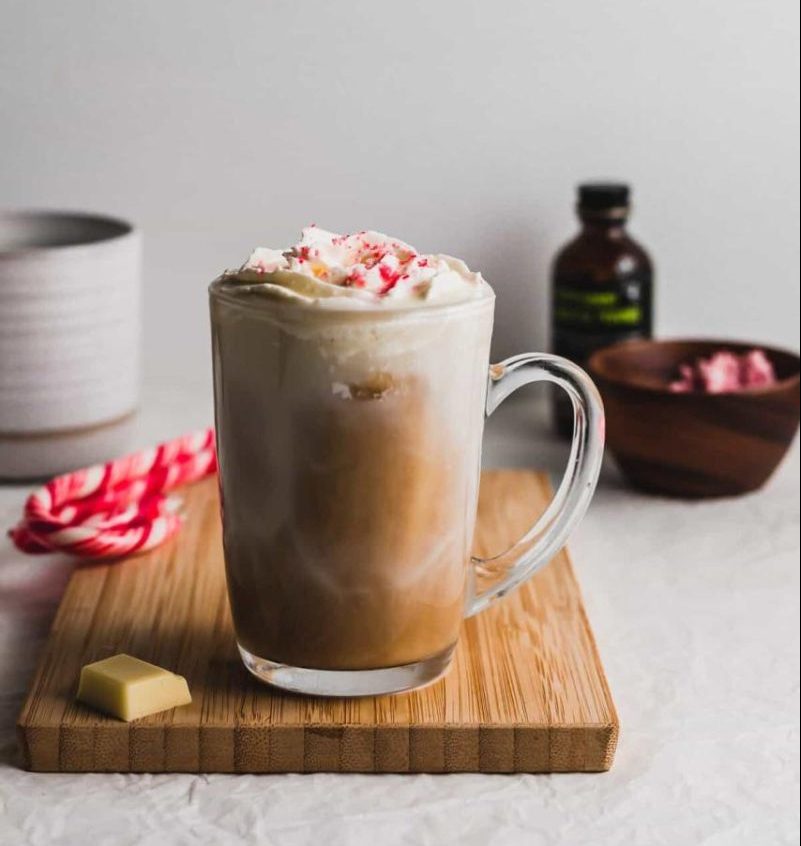White Chocolate Peppermint Mocha | Sift & Simmer