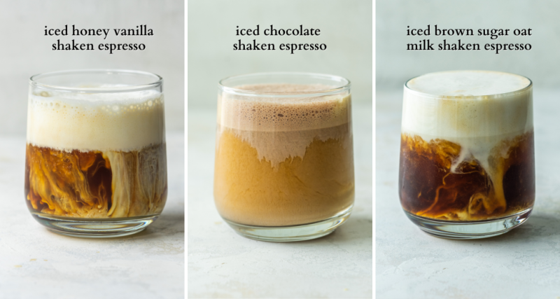 Iced Shaken Espresso - 3 Copycat Starbuck's Shaken Espresso Recipes