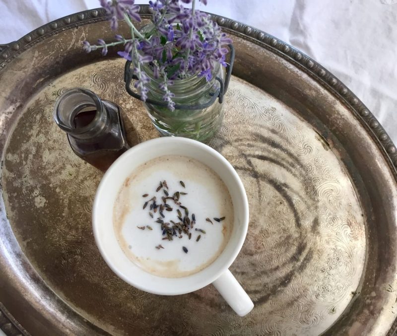 Sweet and Simple Lavender Latte Recipe to Help You Unwind